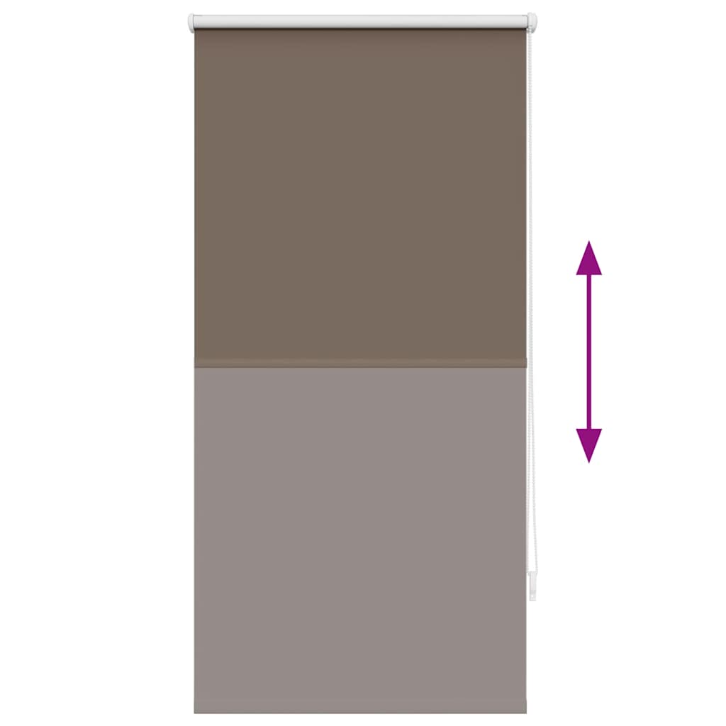 Rolgordijn verduisterend 64,4 x 120 cm stofbreedte 60 cm koffiebruin