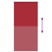 Rolgordijn verduisterend 64,4 x 120 cm stofbreedte 60 cm rood