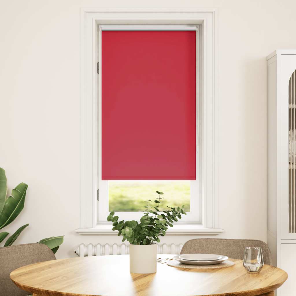 Rolgordijn verduisterend 64,4 x 120 cm stofbreedte 60 cm rood