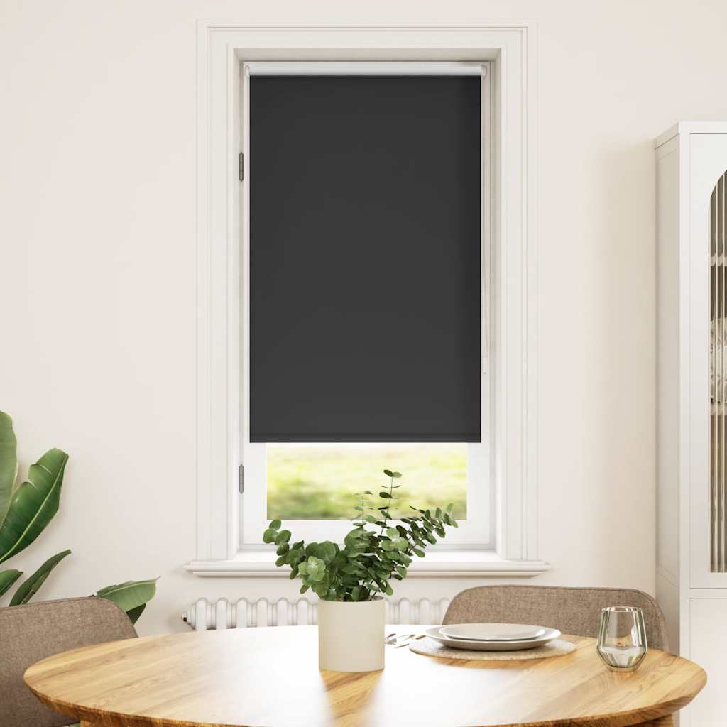 Rolgordijn verduisterend 64,4 x 120 cm stofbreedte 60 cm zwart