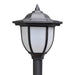 Hekwerk met 2 solarlampen