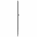 Douche en badscherm 140 x 168 cm 7 panelen met handdoekrek