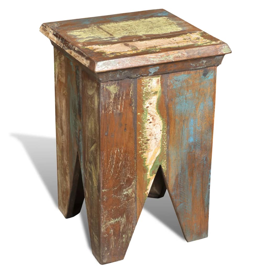 Kruk massief gerecycled hout