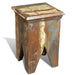 Kruk massief gerecycled hout