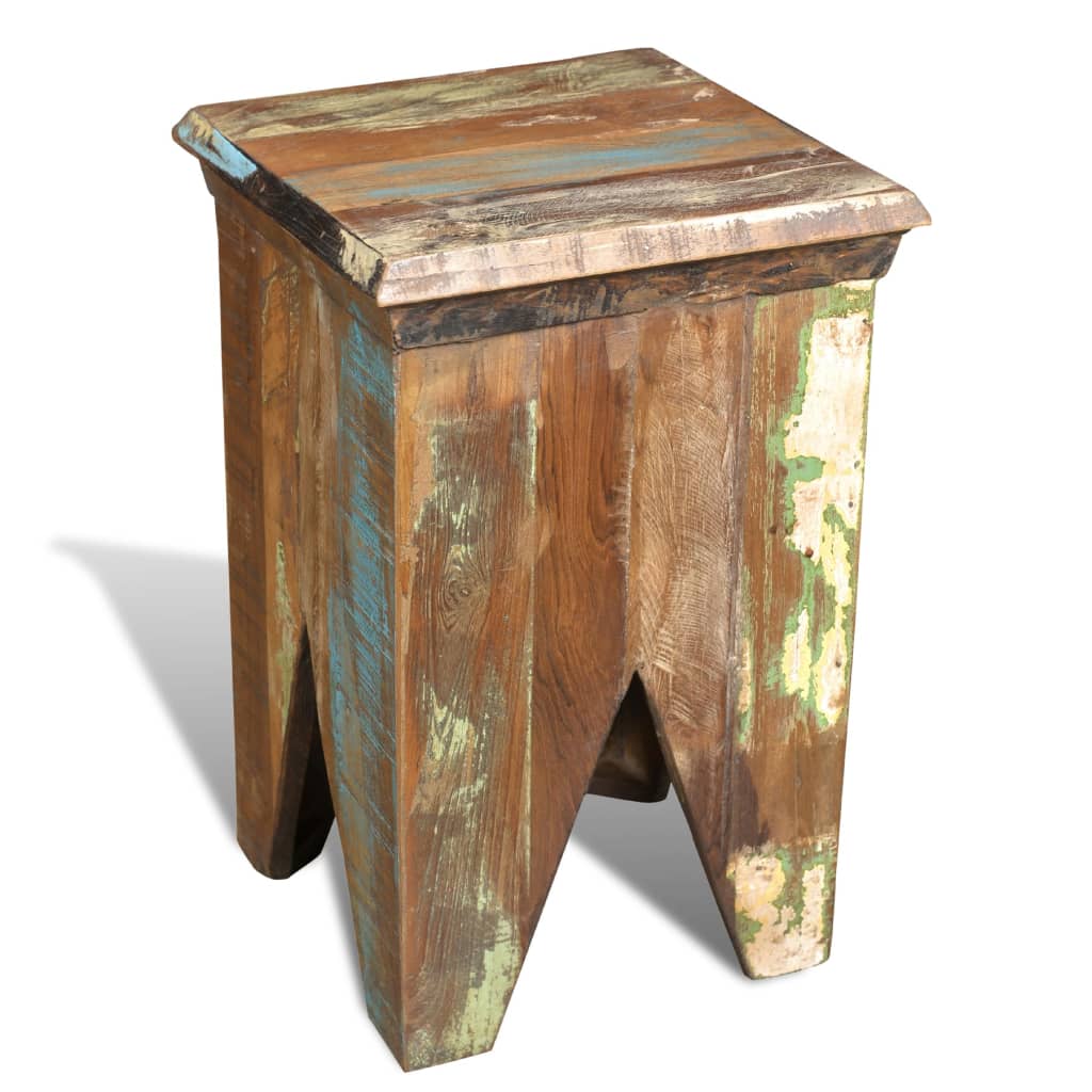 Kruk massief gerecycled hout