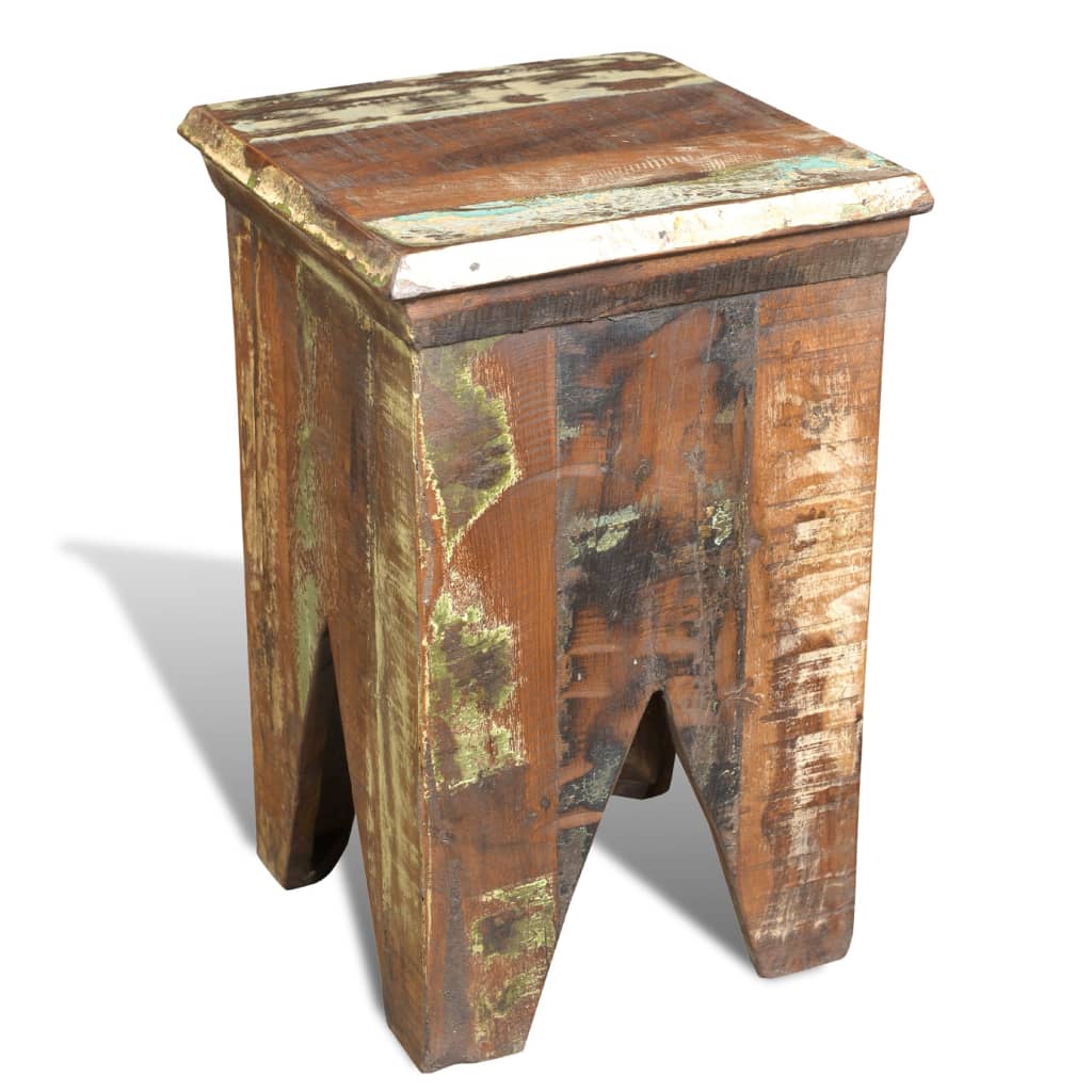 Kruk massief gerecycled hout
