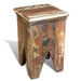 Kruk massief gerecycled hout