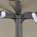Vervangend tentdoek prieel 310 g/m² 3x4 m beige