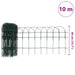 Borderafscheiding 10x0,4 m gepoedercoat ijzer