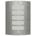 Sierlijke RVS wandlamp met bewegingssensor