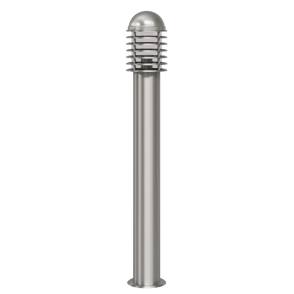 Cilindervormige RVS LED tuinlamp