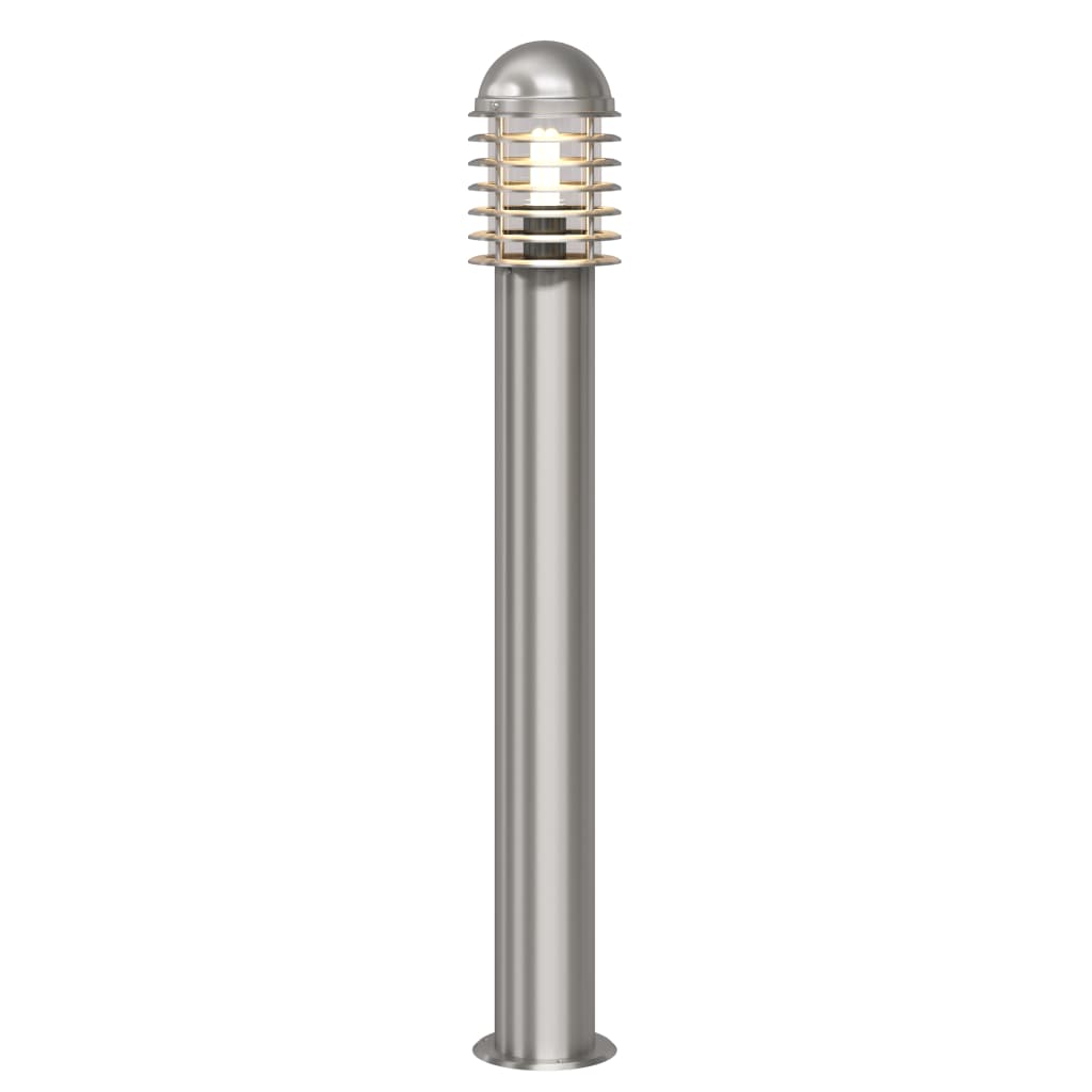 Cilindervormige RVS LED tuinlamp