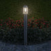 Cilindervormige RVS LED tuinlamp