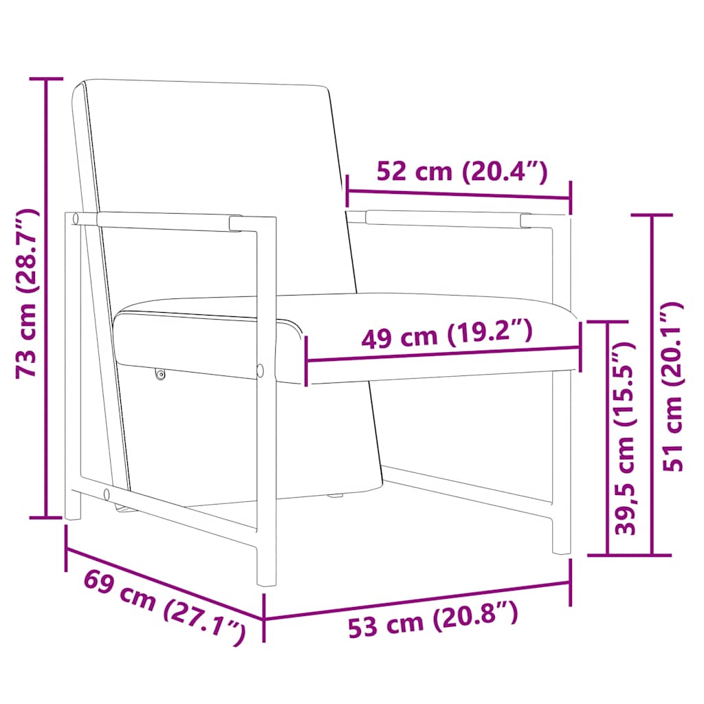 Fauteuils 2 st met chroom frame kunstleer wit
