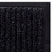Deurmat 90x60 cm PVC zwart