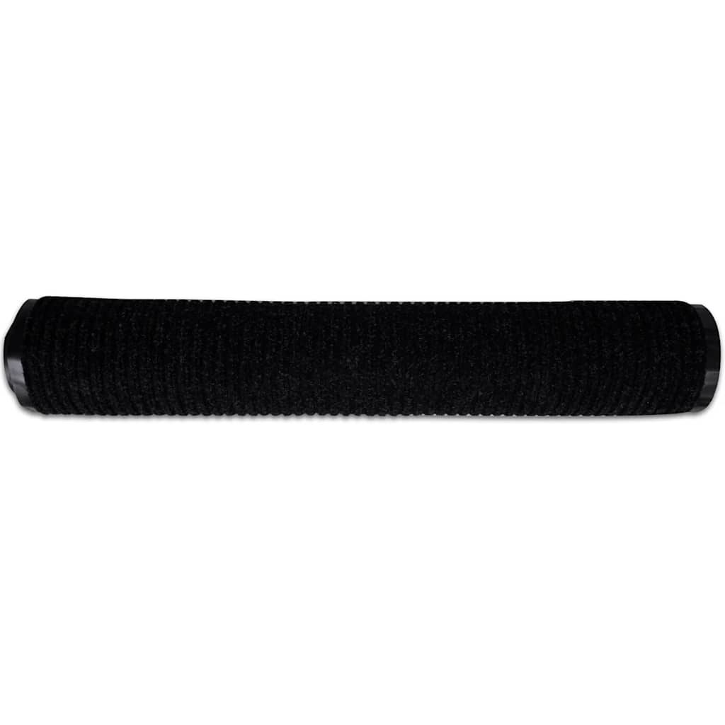 Deurmat 120x180 cm PVC zwart