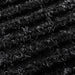 Deurmat 120x180 cm PVC zwart
