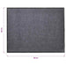 Deurmat 90x60 cm PVC grijs
