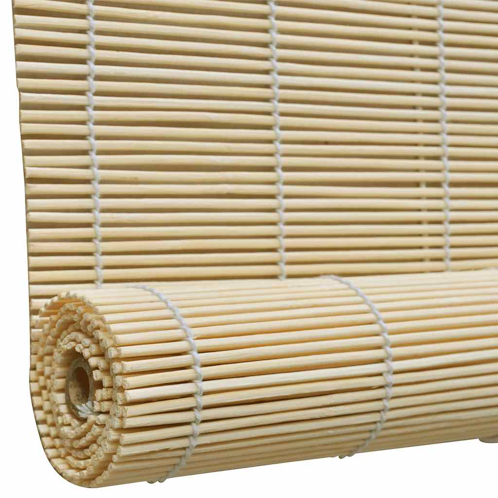 Rolgordijn 80x160 cm bamboe natuurlijk