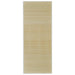 Tapijt rechthoekig 80x200 cm bamboe naturel