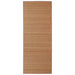 Tapijt rechthoekig 80x300 cm bamboe bruin