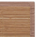 Tapijt rechthoekig 80x300 cm bamboe bruin