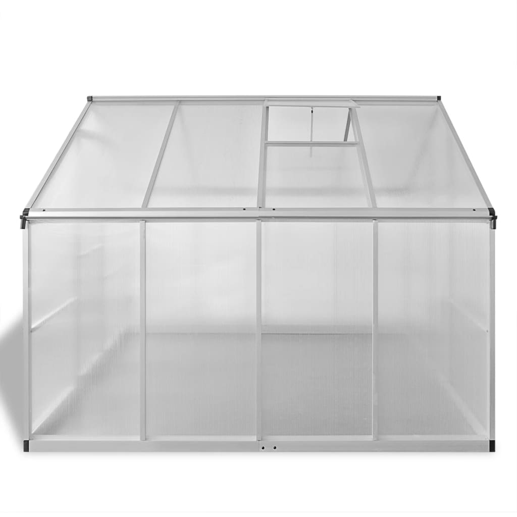 Tuinkas met basisframe 6,05 m² versterkt aluminium