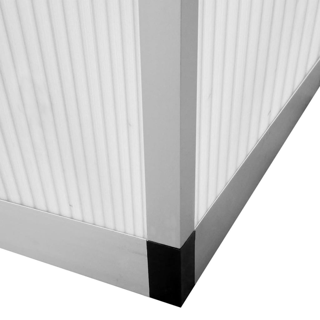 Tuinkas met basisframe 7,55 m² versterkt aluminium