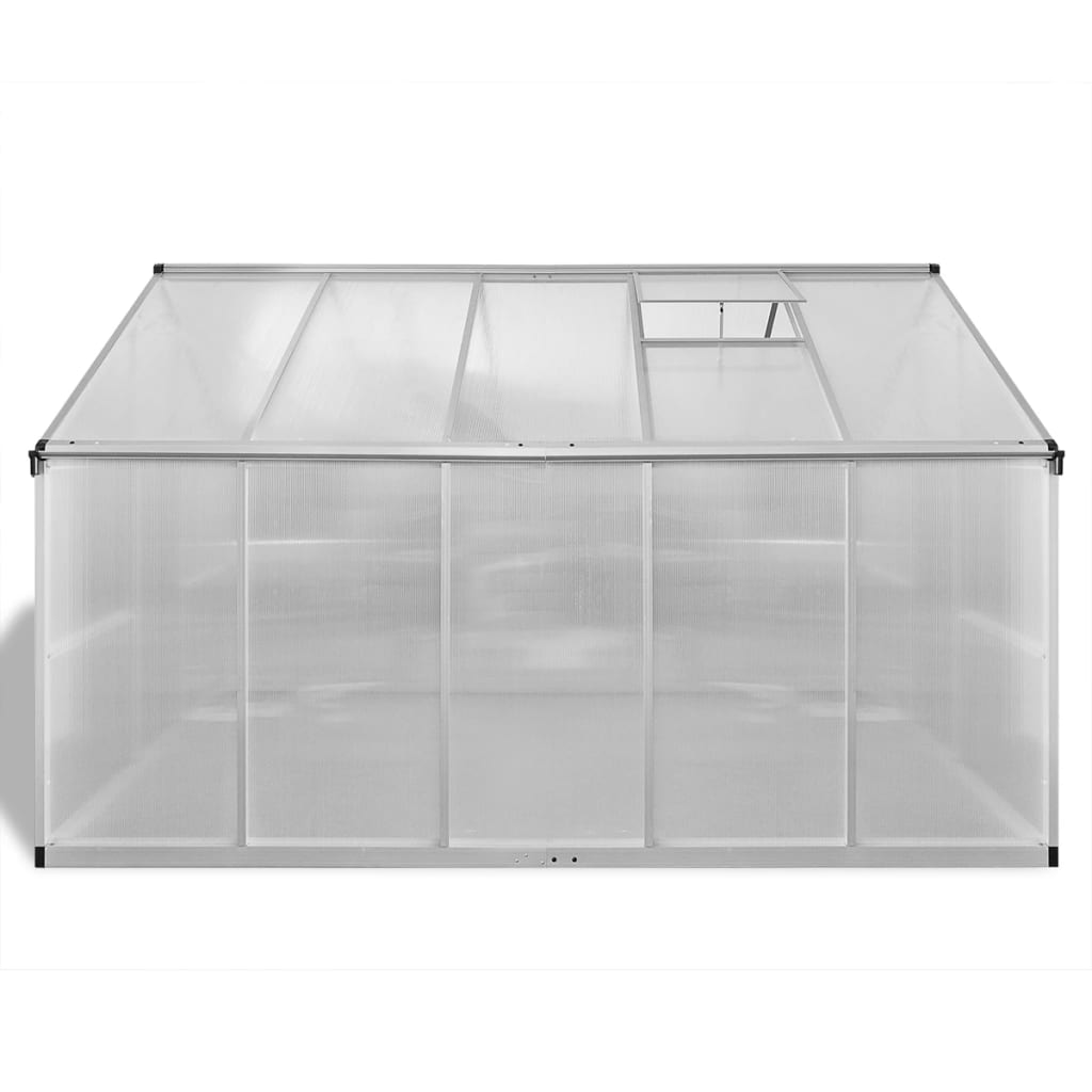 Tuinkas met basisframe 7,55 m² versterkt aluminium