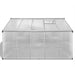 Tuinkas met basisframe 7,55 m² versterkt aluminium