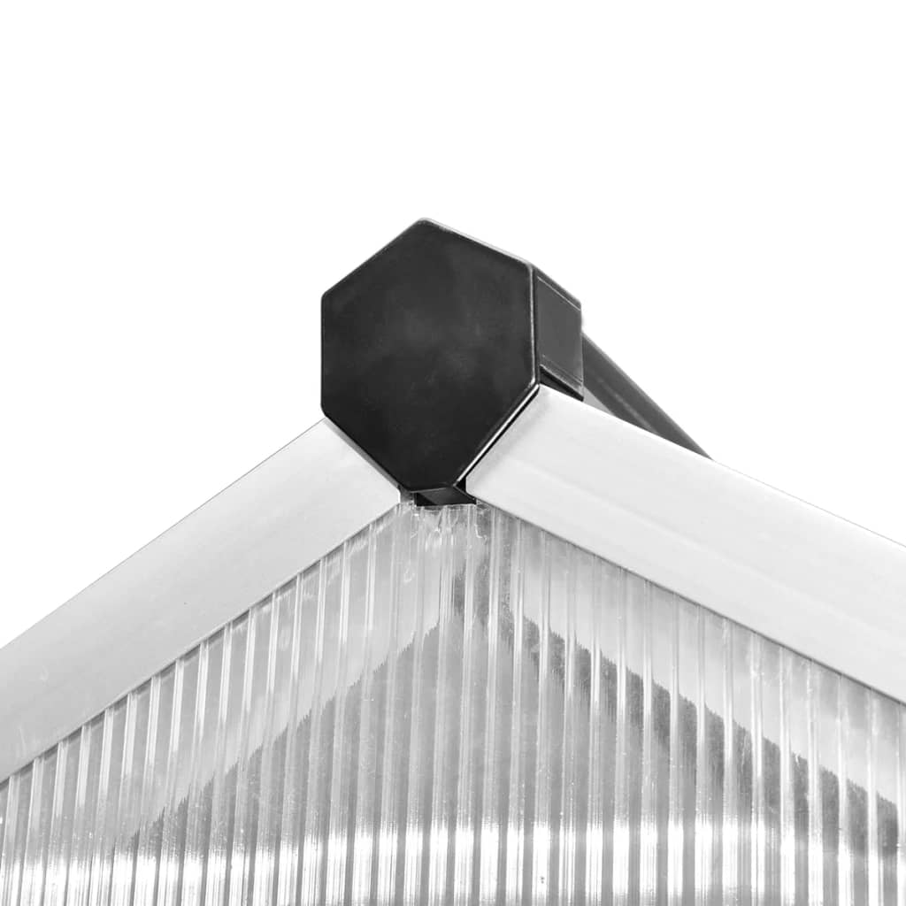 Tuinkas met basisframe 7,55 m² versterkt aluminium