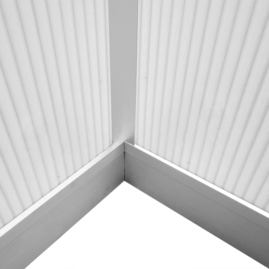 Tuinkas met basisframe 7,55 m² versterkt aluminium