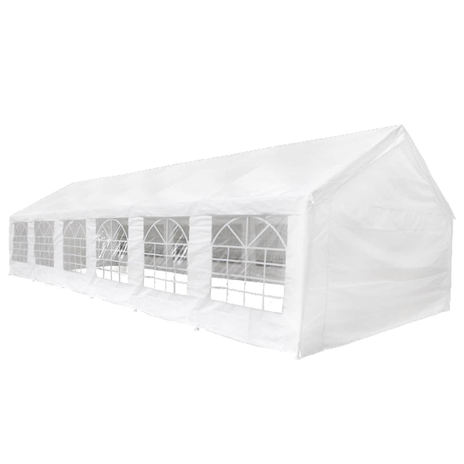 | Tentdoek zonder frame | Wit 12 x 6 m PE