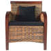 Fauteuil handgeweven rattan