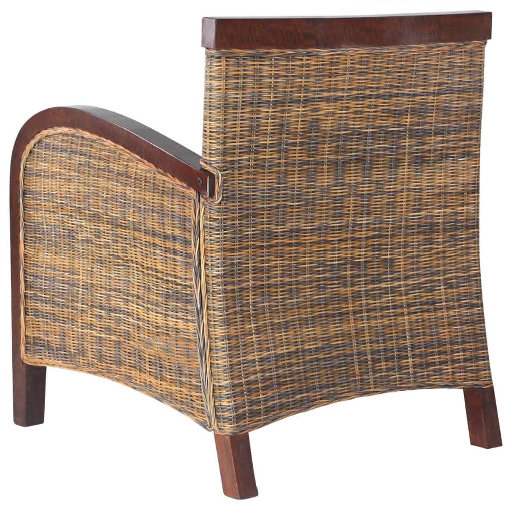 Fauteuil handgeweven rattan