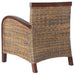 Fauteuil handgeweven rattan