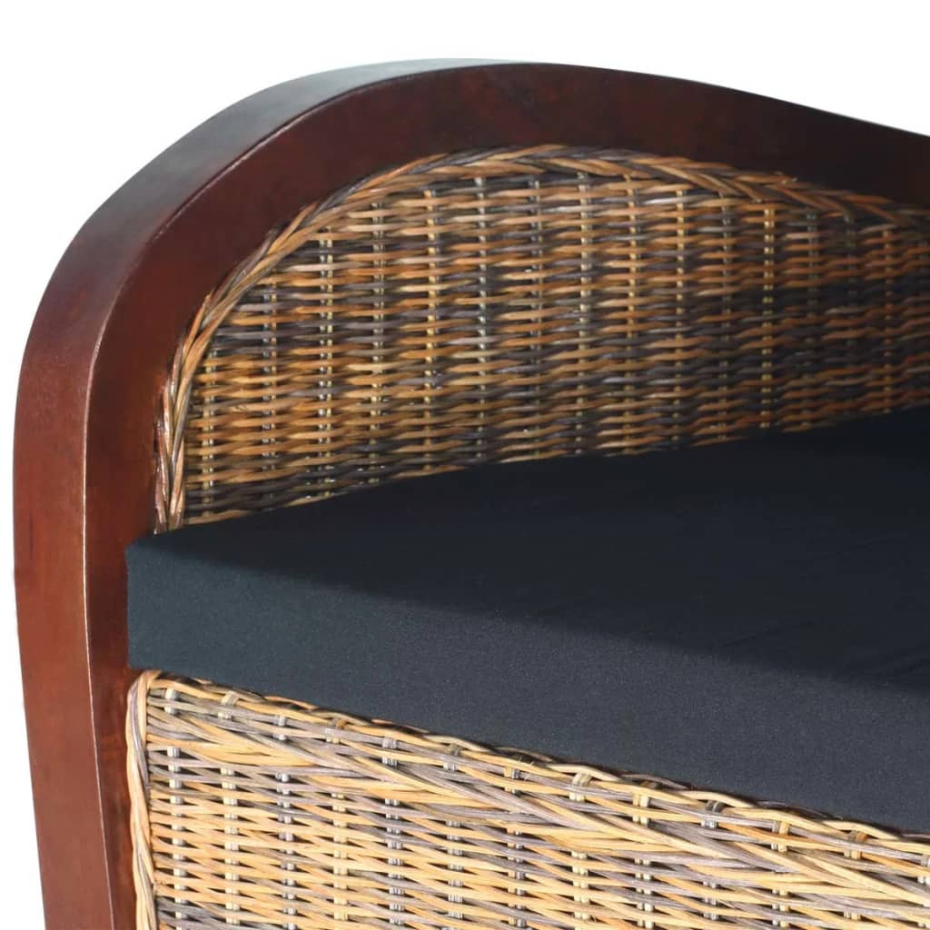Fauteuil handgeweven rattan