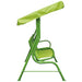 Kinderschommelstoel groen