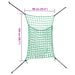 Hooinetten 2 st rechthoekig 0,9x1,5 m PP