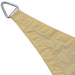 Zonnescherm Rechthoekig 2X4 M Oxford Stof Beige 2 x 4 m