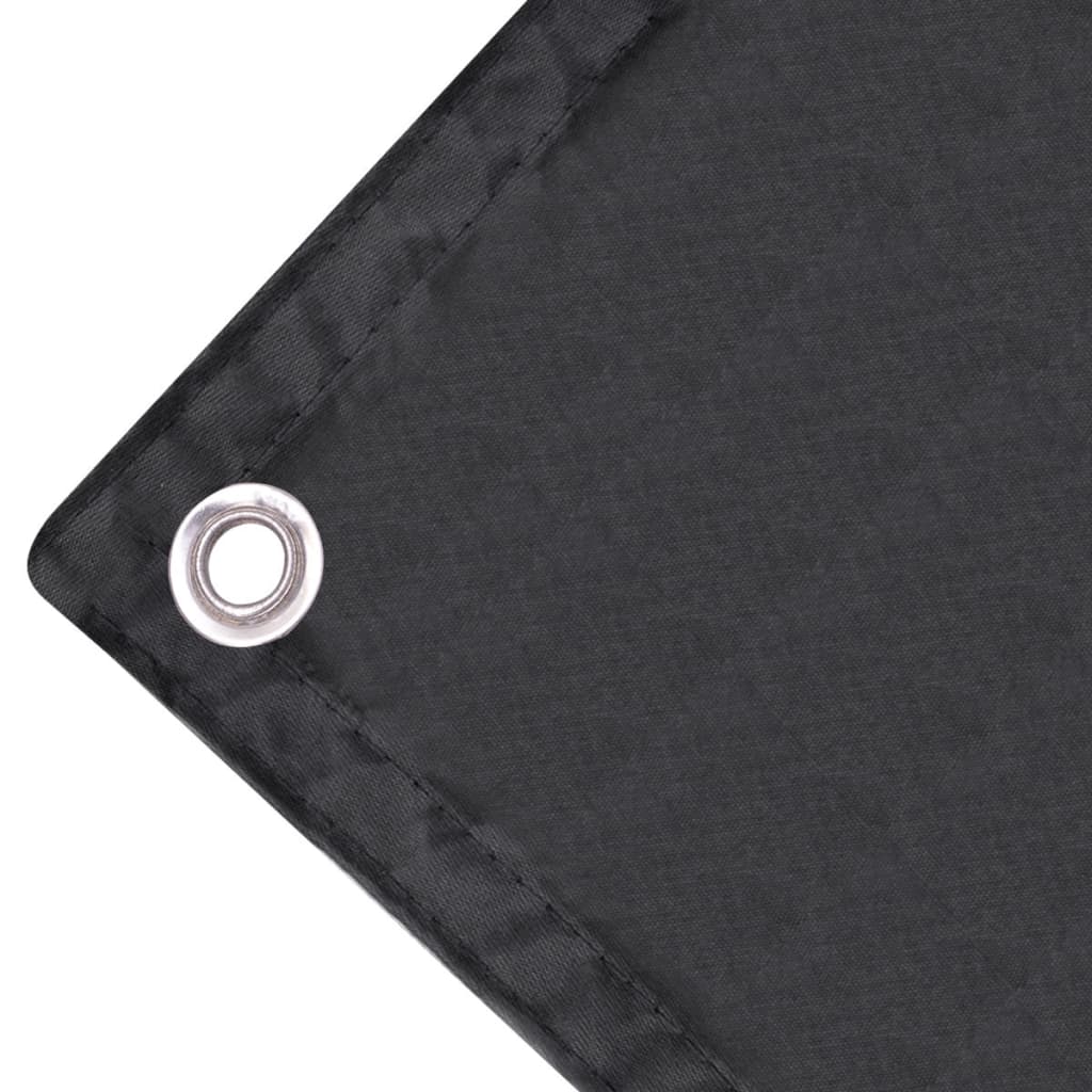 Balkonscherm Oxford Textiel 75X600 Cm Antraciet 75 x 600 cm