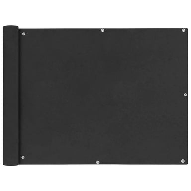 Balkonscherm 90X400 Cm Oxford Stof Antraciet 90 x 400 cm