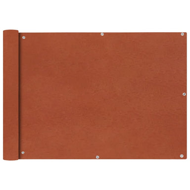 Balkonscherm Oxford Textiel 75X400 Cm Terracotta 75 x 400 cm
