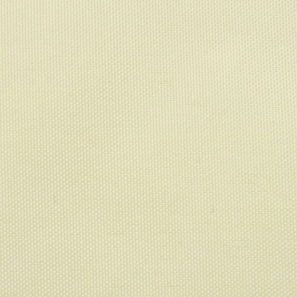 Balkonscherm Oxford textiel 75x400 cm crème