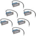 Trapinbouwspots 6 st LED 44x111x56 mm
