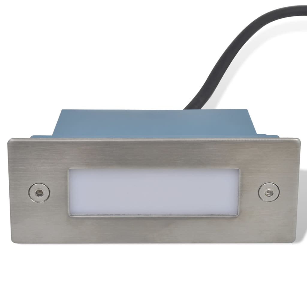 Trapinbouwspots 12 st LED 44x111x56 mm