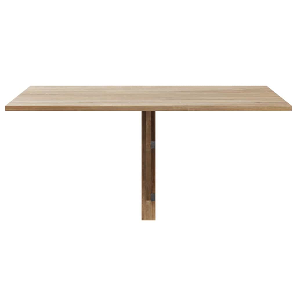 Wandtafel inklapbaar 100x60 cm eikenkleurig