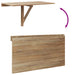Wandtafel inklapbaar 100x60 cm eikenkleurig