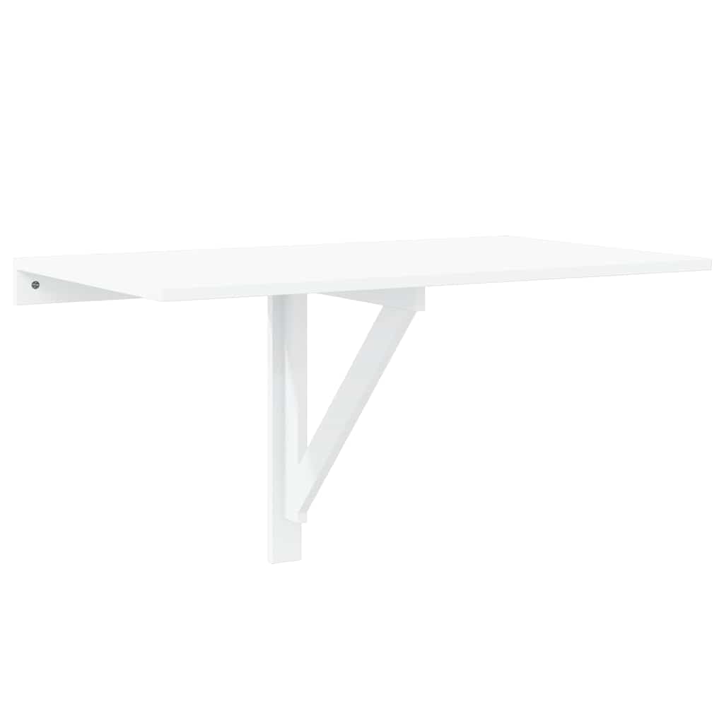 Wandtafel inklapbaar 100x60 cm wit