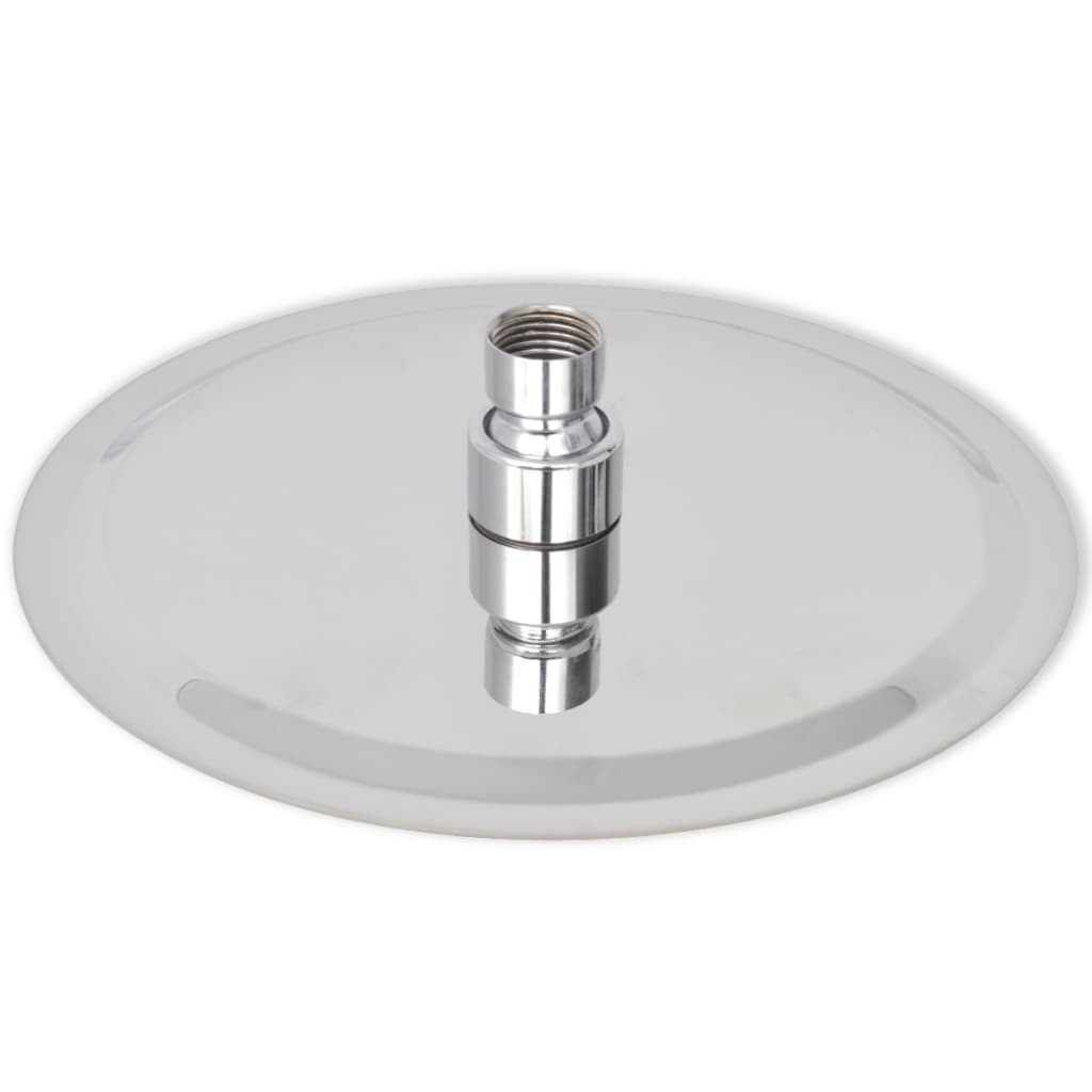 Regendouchekop rond 20 cm roestvrij staal